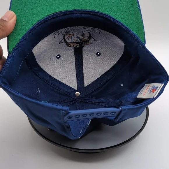 Starter| NWT Vintage University of Kentucky Wildcats Sports Cap Green Brim - Picture 16 of 16